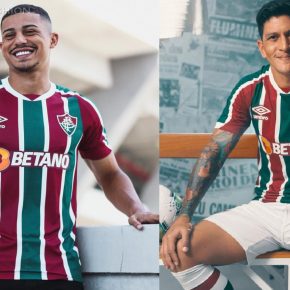 Fluminense 2022 2023 Umbro Home Football Kit, 2022-23 Soccer Jersey, 2022/23 Shirt, Camisa 22-23