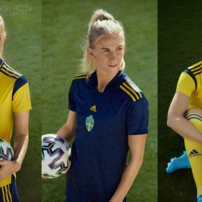 Sweden EURO 2022 Women's adidas Home and Away Football Kit, Soccer Jersey, Shirt, Matchtröja