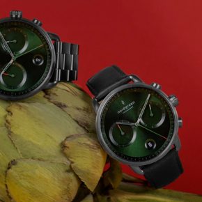 Nordgreen Pioneer Black Dial 3-Link Watch