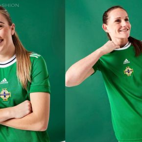 Northern Ireland UEFA Women's EURO 2022 adidas Home Football Kit, 2022/23 Soccer Jersey, 2022-23 Shirt