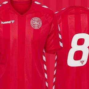 Denmark 1983 1984 hummel Retro Home Football Kit, Soccer Jersey, Shirt, landsholdstrøje - hjemmebane, udebane