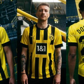 Borussia Dortmund 2022 2023 PUMA Yellow Home Football Kit, 2022-23 Soccer Jersey, 2022/23 Shirt, 22/23 Trikot, 22-23 Heimtrikot