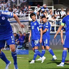 Bosnia and Herzegovina 2022 2023 adidas Home Football Kit, 2022-23 Soccer Jersey, 2022/23 Shirt, Dres 22/23