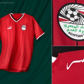 Egypt 2022 2023 PUMA Home Football Kit, 2022/23 Soccer Jersey, 2022-23 Shirt