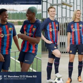 FC Barcelona 2022 2023 Nike Home Football Kit, 2022-23 Soccer Jersey, 2022/23 Shirt, Camiseta 22-23, Equipacion, Camisa 22/23, Maillot, Trikot, Tenue