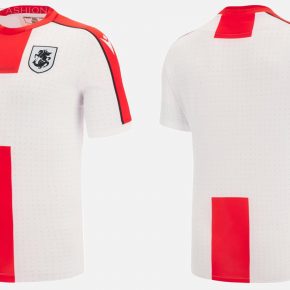 Georgia 2022 2023 Macron Home, Away and Third Football Kit, 2022/23 Football Shirt, 2022-23 Soccer Jersey