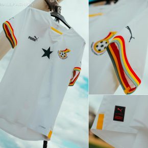 Ghana World Cup 2022 PUMA Home Football Kit, 2022/23 Soccer Jersey, 2022-23 Shirt