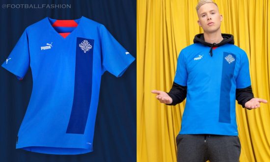 Iceland 2022/2023 PUMA Home Football Kit, 2022/23 Shirt, 2022-23 Soccer Jersey