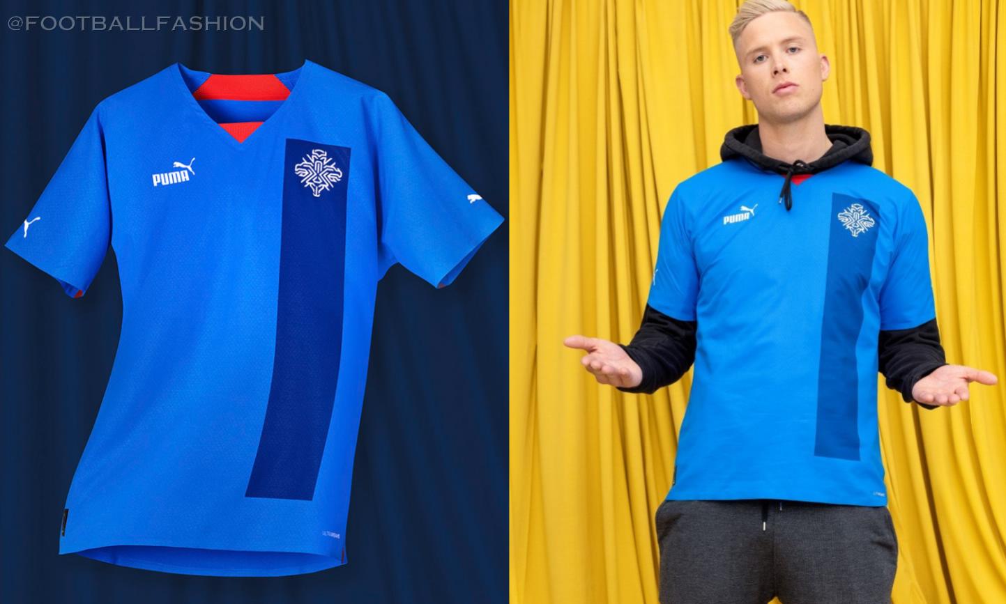 Iceland women's soccer legends' jerseys