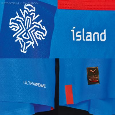 Iceland 2022/2023 PUMA Home Football Kit, 2022/23 Shirt, 2022-23 Soccer Jersey