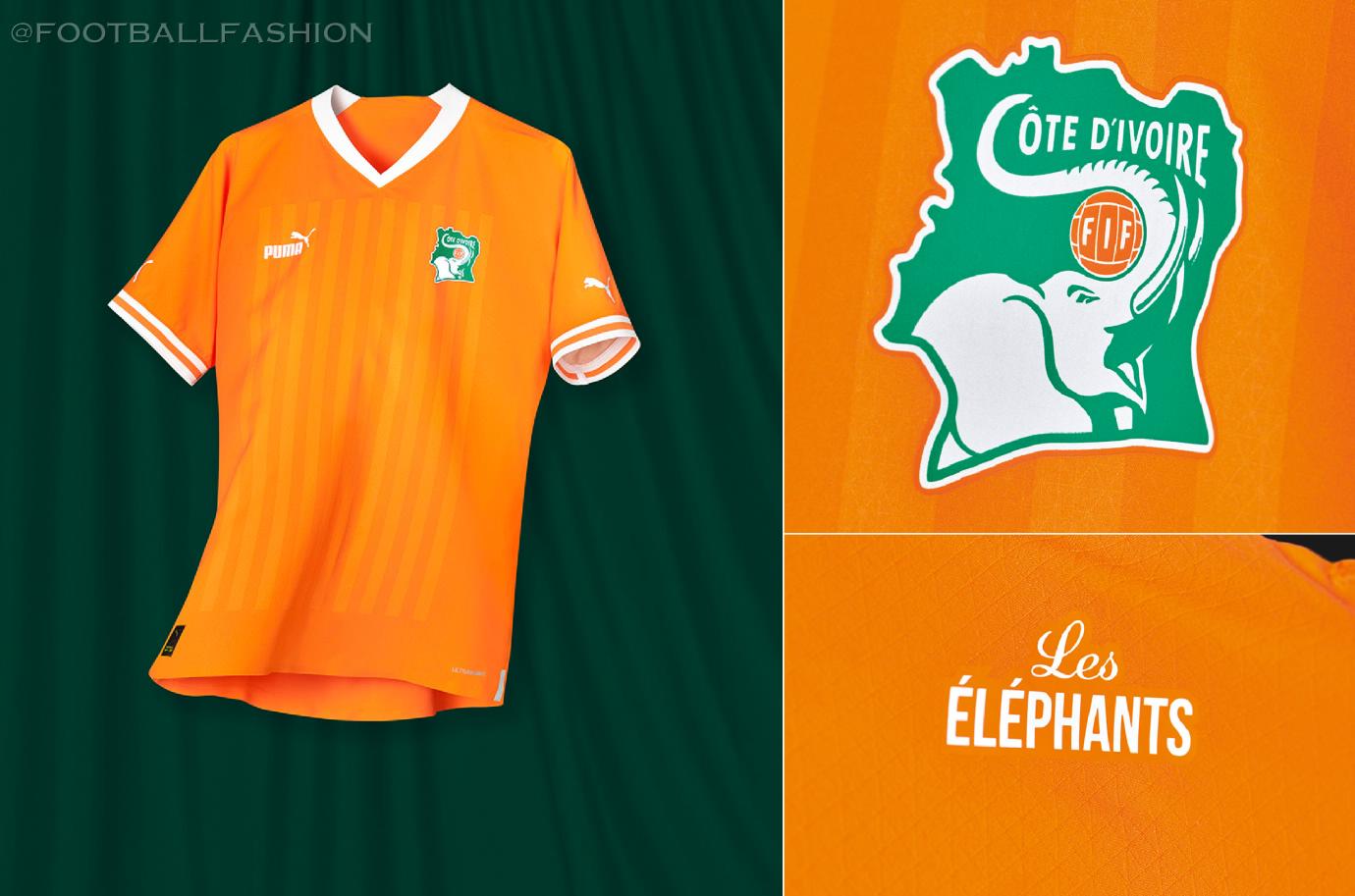 Cote d'lvoire No22 Bamba Home Soccer Country Jersey