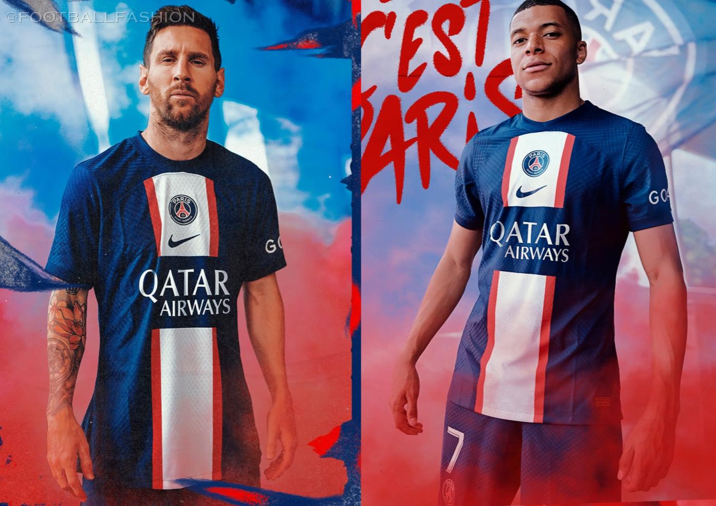 Paris Saint-Germain and Nike launch the new 2023-2024 home jersey