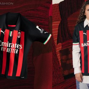 AC Milan 2022 2023 PUMA Home Football Kit, 2022-23 Shirt, 2022/23 Soccer Jersey, Camiseta de Futbol 22-23, Camisa 22/23, Camisola, Trikot, Maglia, Gara, Maillot