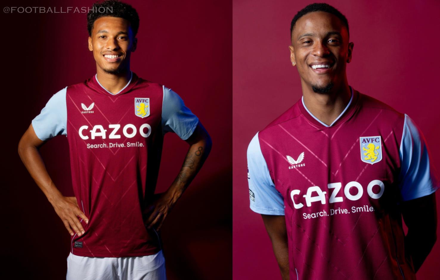 Aston Villa 2022 23 Castore Home Kit FOOTBALL FASHION
