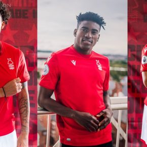 Nottingham Forest 2022 2023 Macron Home Football Kit, 2022-23 Shirt, 2022/23 Soccer Jersey, Camiseta de Futbol 22-23, Camisa 22/23, Camisola, Trikot, Maglia, Gara, Maillot