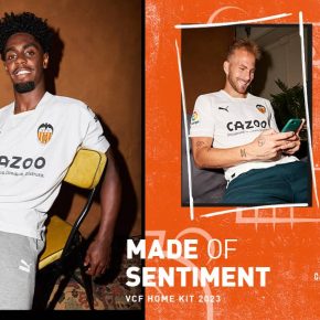 Valencia 2022 2023 PUMA Home Football Kit, 2022-23 Shirt, 2022/23 Soccer Jersey, Camiseta de Futbol 22-23, Camisa 22/23, Camisola, Trikot, Maglia, Gara, Maillot
