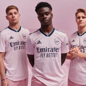 Arsenal 2022 2023 adidas Third Football Kit, 2022-23 Shirt, 2022/23 Soccer Jersey, Camiseta de Futbol 22-23, Camisa 22/23, Camisola, Trikot, Maglia, Gara, Maillot