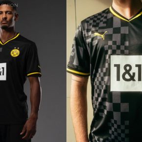 Borussia Dortmund 2022 2023 PUMA Away Football Kit, 2022-23 Shirt, 2022/23 Soccer Jersey, Camiseta de Futbol 22-23, Camisa 22/23, Camisola, Trikot, Maglia, Gara, Maillot