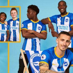 Brighton & Hove Albion 2022 2023 Nike Home Football Kit, 2022-23 Shirt, 2022/23 Soccer Jersey, Camiseta de Futbol 22-23, Camisa 22/23, Camisola, Trikot, Maglia, Gara, Maillot