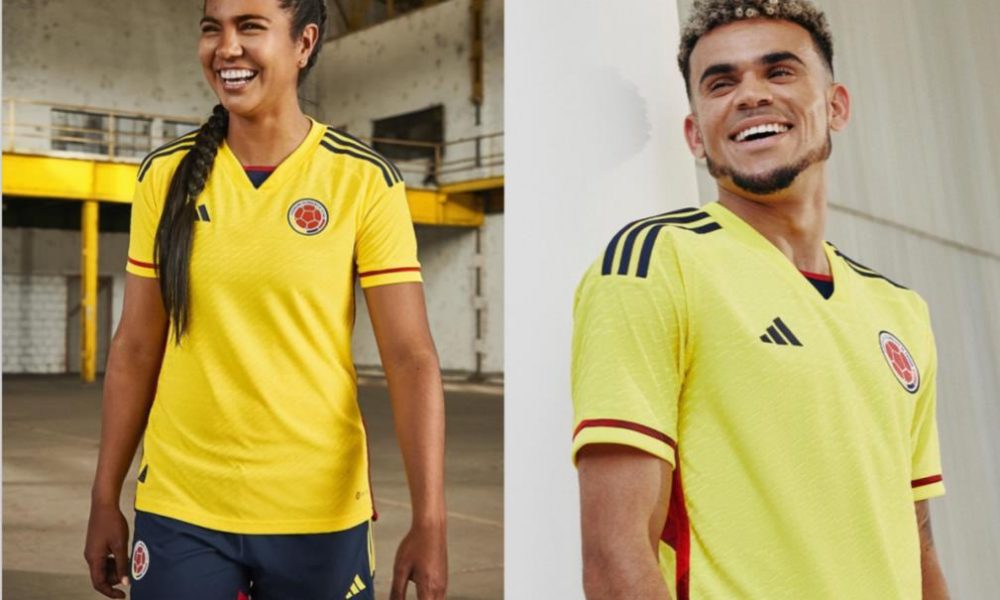 colombia uniform ユニフォーム　adidas 黄　オレンジ　M Adidas Columbia 2022 Home Soccer Jersey Medium Yellow | eBay