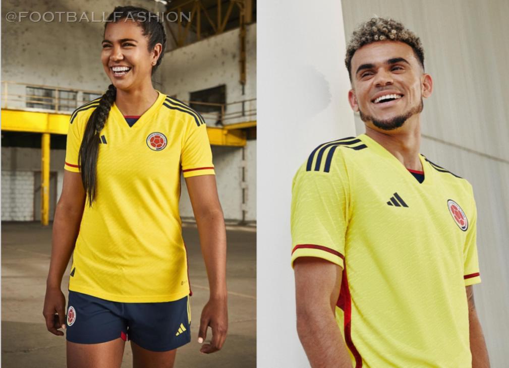 adidas Colombia 2023 Women's Away Stadium Jersey
