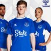 Everton 2022 2023 hummel Home Football Kit, 2022-23 Shirt, 2022/23 Soccer Jersey, Camiseta de Futbol 22-23, Camisa 22/23, Camisola, Trikot, Maglia, Gara, Maillot