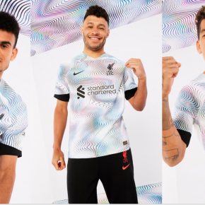 Liverpool 2022 2023 Nike Away Football Kit, 2022-23 Shirt, 2022/23 Soccer Jersey, Camiseta de Futbol 22-23, Camisa 22/23, Camisola, Trikot, Maglia, Gara, Maillot