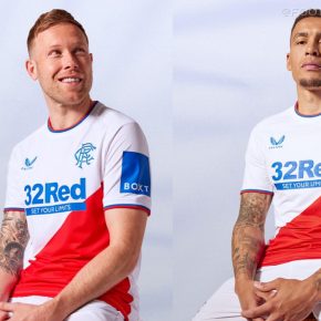 Rangers FC 2022 2023 Castore Away Football Kit, 2022-23 Shirt, 2022/23 Soccer Jersey, Camiseta de Futbol 22-23, Camisa 22/23, Camisola, Trikot, Maglia, Gara, Maillot