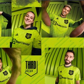 Manchester United 2022 2023 adidas Third Football Kit, 2022-23 Shirt, 2022/23 Soccer Jersey, Camiseta de Futbol 22-23, Camisa 22/23, Camisola, Trikot, Maglia, Gara, Maillot