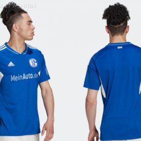 Schalke 04 2022 2023 EA7 Football Kit, 2022-23 Shirt, 2022/23 Soccer Jersey, Camiseta de Futbol 22-23, Camisa 22/23, Camisola, Trikot, Maglia, Gara, Maillot