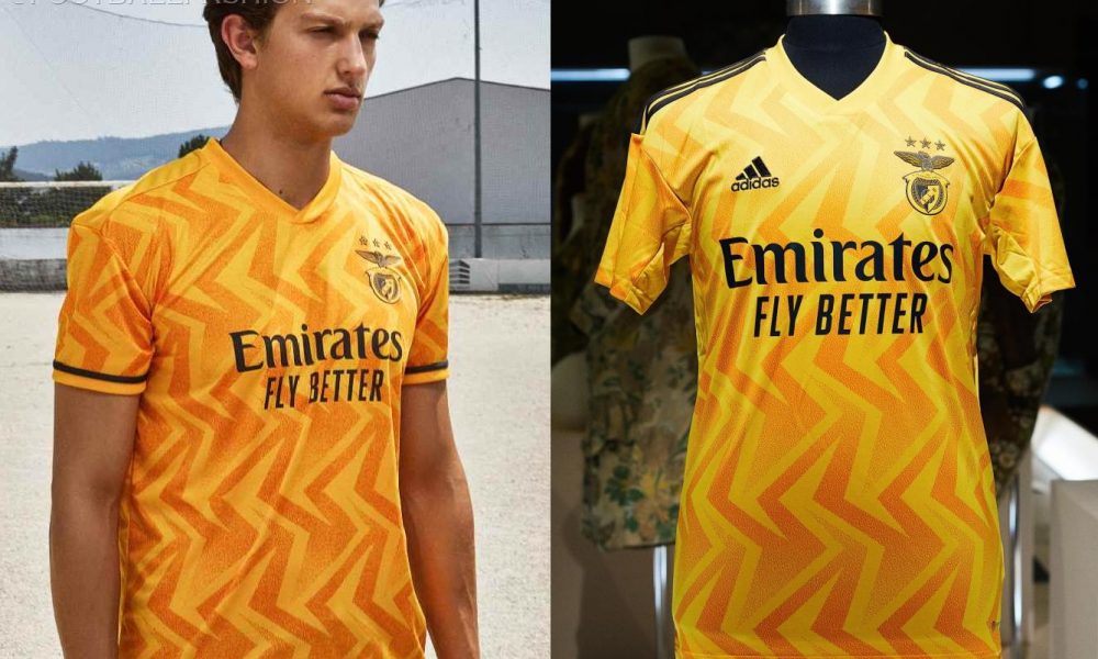 SL Benfica 2022/23 adidas Away and Third Kits - FOOTBALL FASHION