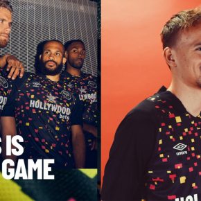 Brentford 2022 2023 Umbro Third Football Kit, 2022-23 Shirt, 2022/23 Soccer Jersey, Camiseta de Futbol 22-23, Camisa 22/23, Camisola, Trikot, Maglia, Gara, Maillot