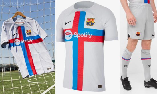 FC Barcelona 2022 2023 Nike Third Football Kit, 2022-23 Shirt, 2022/23 Soccer Jersey, Camiseta de Futbol 22-23, Camisa 22/23, Camisola, Trikot, Maglia, Gara, Maillot
