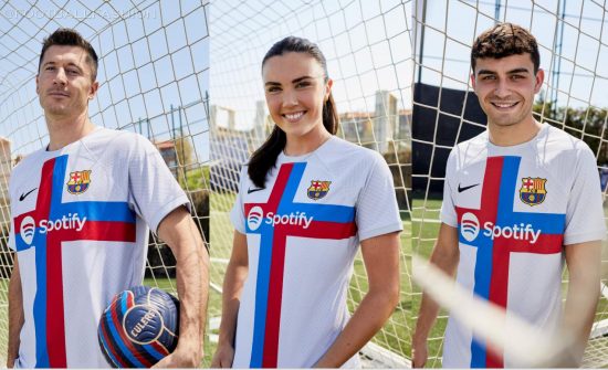 FC Barcelona 2022 2023 Nike Third Football Kit, 2022-23 Shirt, 2022/23 Soccer Jersey, Camiseta de Futbol 22-23, Camisa 22/23, Camisola, Trikot, Maglia, Gara, Maillot