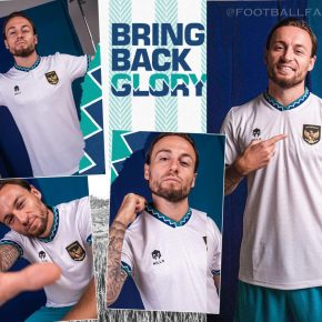 Indonesia 2022 2023 Mills Football Kit, 2022-23 Shirt, 2022/23 Soccer Jersey, Camiseta de Futbol 22-23, Camisa 22/23, Camisola, Trikot, Maglia, Gara, Maillot