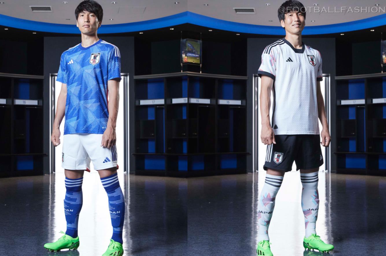 Japan World Cup 2022 adidas Home and Away Kits - FOOTBALL FASHION