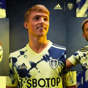 Leeds United 2022 2023 adidas Away Football Kit, 2022-23 Shirt, 2022/23 Soccer Jersey, Camiseta de Futbol 22-23, Camisa 22/23, Camisola, Trikot, Maglia, Gara, Maillot