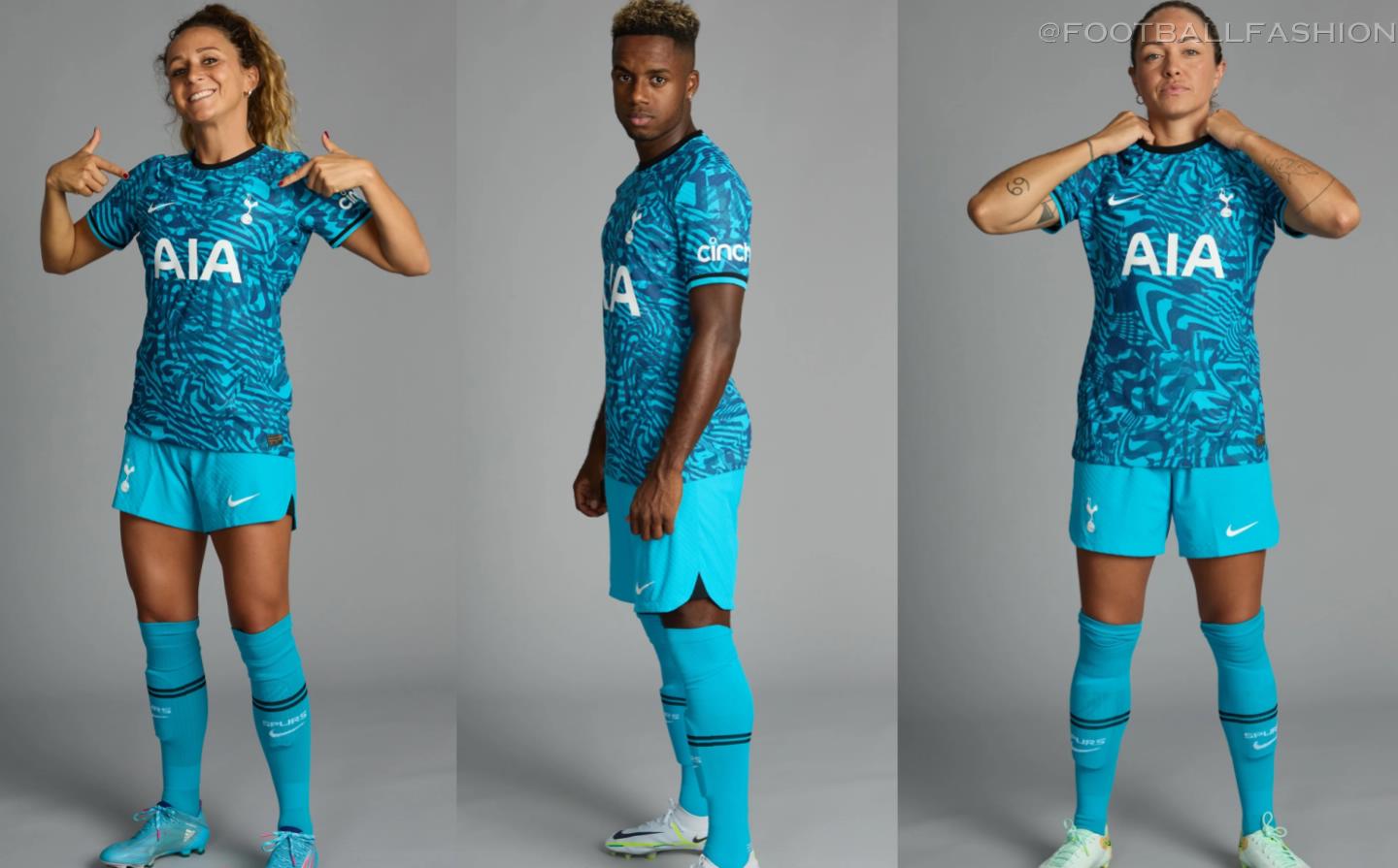 Tottenham Hotspur third Kit 2019/20: Spurs release retro Nike strip to be  used for Champions League games