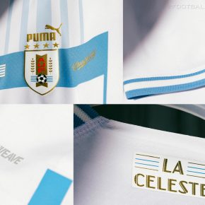 Uruguay World Cup 2022 2023 PUMA Football Kit, 2022-23 Shirt, 2022/23 Soccer Jersey, Camiseta de Futbol Copa Mundial 22-23, Camisa 22/23, Camisola, Trikot, Maglia, Gara, Maillot