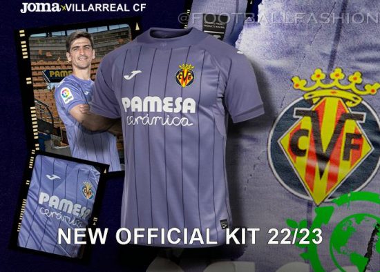 Villarreal 2022 2023 Joma Football Kit, 2022-23 Shirt, 2022/23 Soccer Jersey, Camiseta de Futbol 22-23, Camisa 22/23, Camisola, Trikot, Maglia, Gara, Maillot