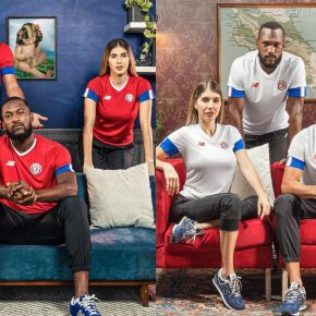 Costa Rica World Cup 2022 2023 New Balance Football Kit, 2022-23 Shirt, 2022/23 Soccer Jersey, Camiseta de Futbol 22-23, Camisa 22/23, Camisola, Trikot, Maglia, Gara, Maillot, Copa Mundial