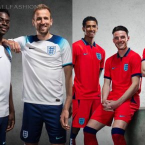 England 2022 2023 Nike Football Kit, 2022-23 Shirt, 2022/23 Soccer Jersey, Camiseta de Futbol 22-23, Camisa 22/23, Camisola, Trikot, Maglia, Gara, Maillot, Copa Mundial