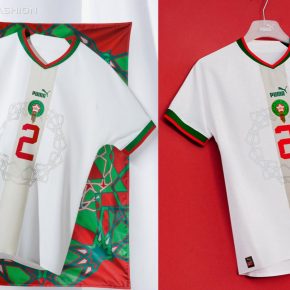 Morocco World Cup 2022 2023 PUMA Football Kit, 2022-23 Shirt, 2022/23 Soccer Jersey, Camiseta de Futbol Copa Mundial 22-23, Camisa 22/23, Camisola, Trikot, Maglia, Gara, Maillot