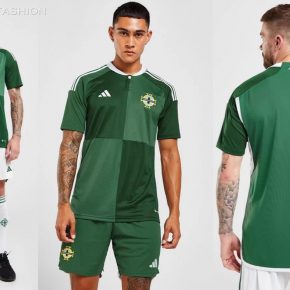 Northern Ireland 2022 2023 adidas Football Kit, 2022-23 Shirt, 2022/23 Soccer Jersey, Camiseta de Futbol 22-23, Camisa 22/23, Camisola, Trikot, Maglia, Gara, Maillot