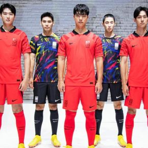 South Korea World Cup 2022 2023 Nike Football Kit, 2022-23 Shirt, 2022/23 Soccer Jersey, Camiseta de Futbol 22-23, Camisa 22/23, Camisola, Trikot, Maglia, Gara, Maillot, Copa Mundial