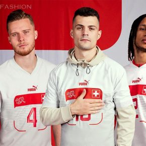 Switzerland World Cup 2022 2023 PUMA Football Kit, 2022-23 Shirt, 2022/23 Soccer Jersey, Camiseta de Futbol Copa Mundial 22-23, Camisa 22/23, Camisola, Trikot, Maglia, Gara, Maillot