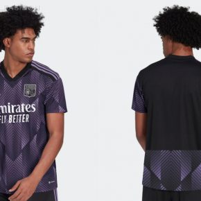 Olympique Lyon 2022 2023 adidas Third Football Kit, 2022-23 Shirt, 2022/23 Soccer Jersey, Camiseta de Futbol 22-23, Camisa 22/23, Camisola, Trikot, Maglia, Gara, Maillot