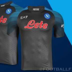 SSC Napoli 2022 2023 EA7 Football Kit, 2022-23 Shirt, 2022/23 Soccer Jersey, Camiseta de Futbol 22-23, Camisa 22/23, Camisola, Trikot, Maglia, Gara, Maillot