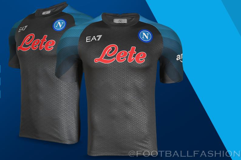 Napoli Reveal 23/24 Home & Away Shirts From EA7 - SoccerBible