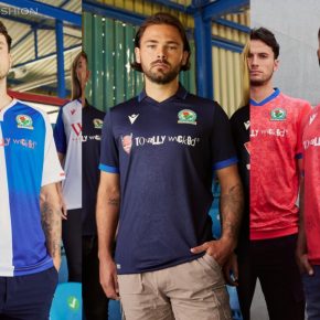 Blackburn Rovers 2022 2023 Macron Football Kit, 2022-23 Shirt, 2022/23 Soccer Jersey, Camiseta de Futbol 22-23, Camisa 22/23, Camisola, Trikot, Maglia, Maillot